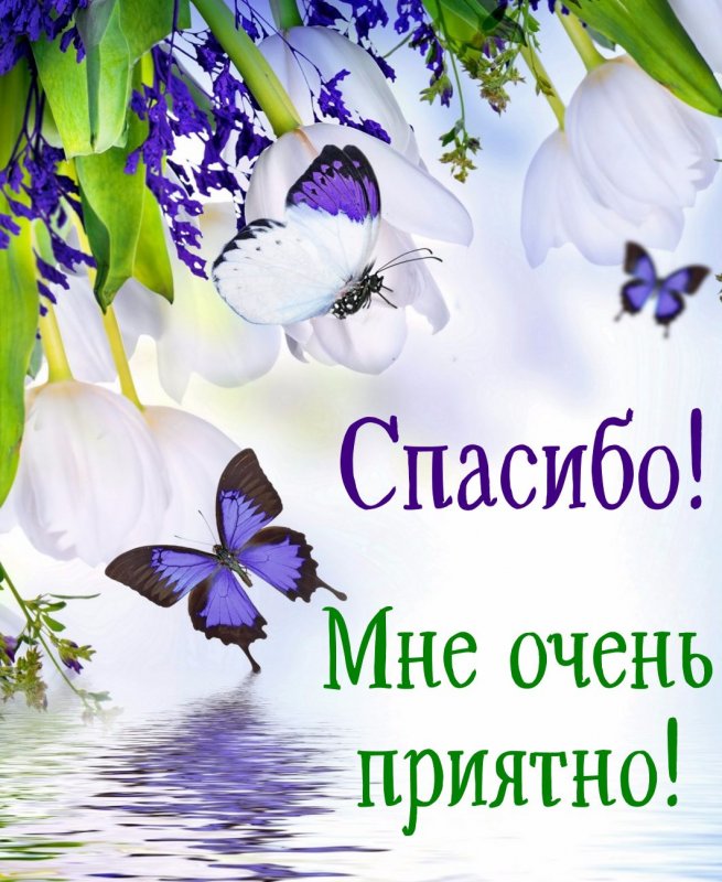 Открытки спасибо