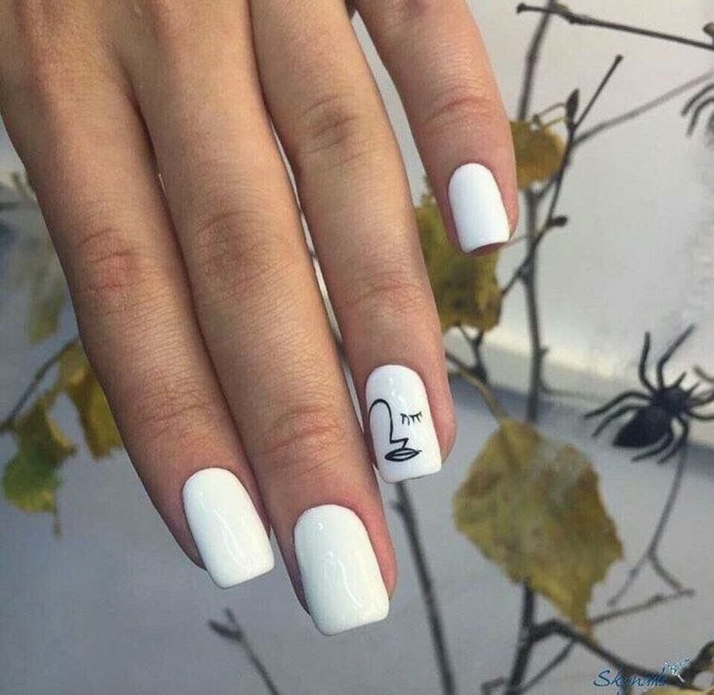 Стильные длинные ногти