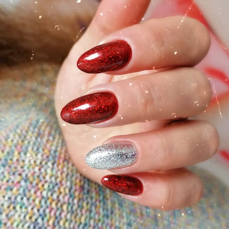 CND красные шеллак красные