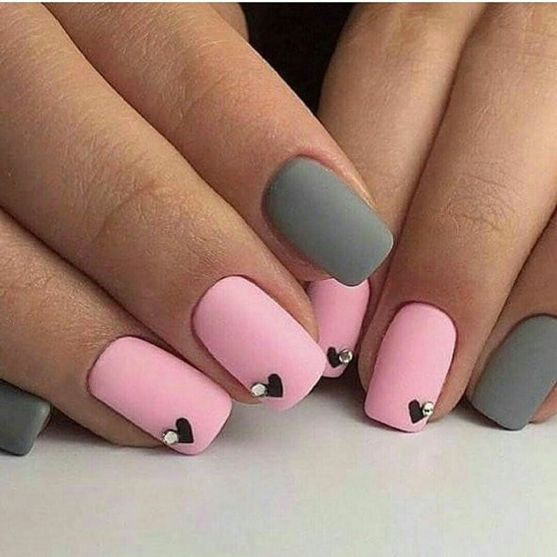 Шеллак матовый розовый