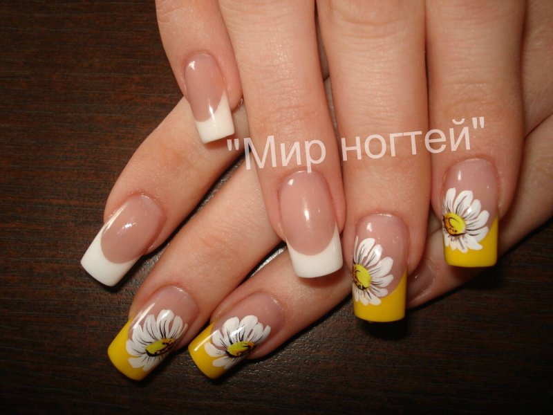 Френч желтый с черным