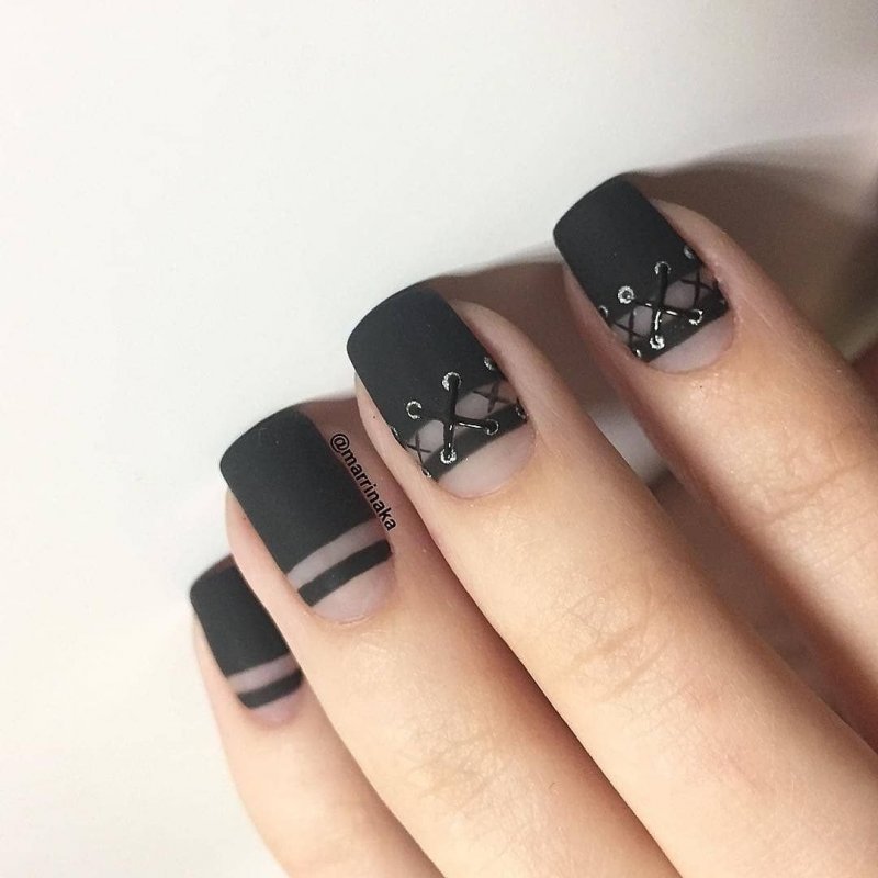 Гель ЛПК черный матовый