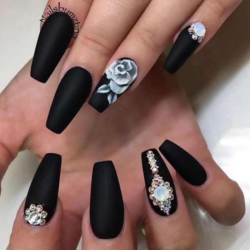 Грязные матовые ногти как выглядят