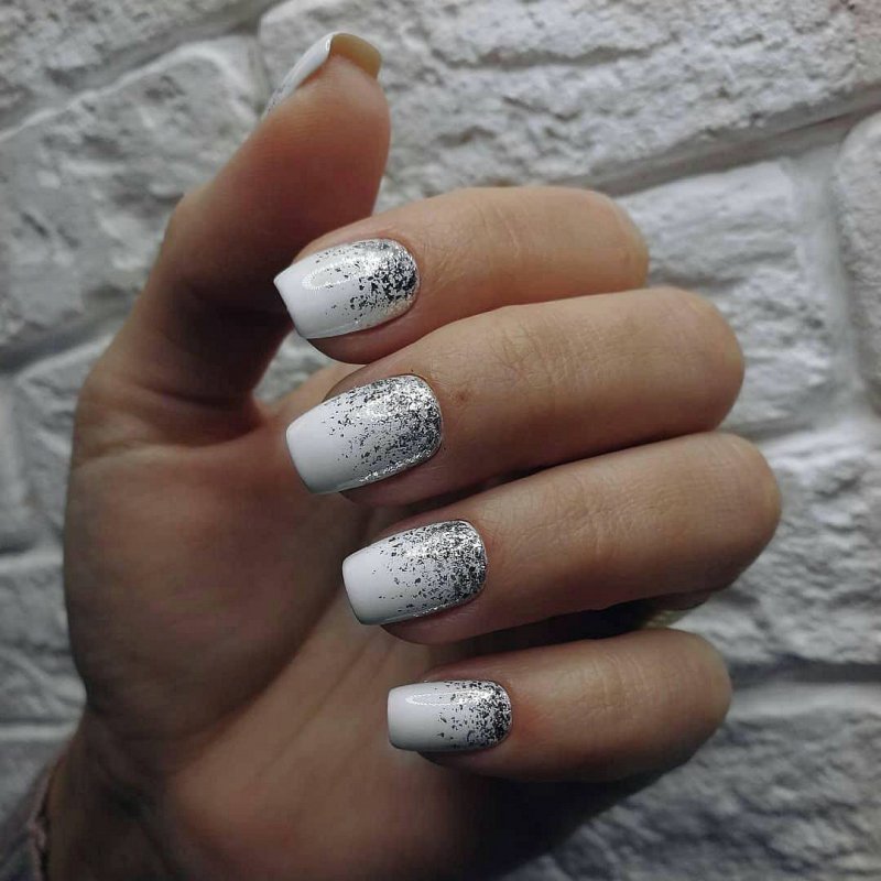 Серебро glitter Gel