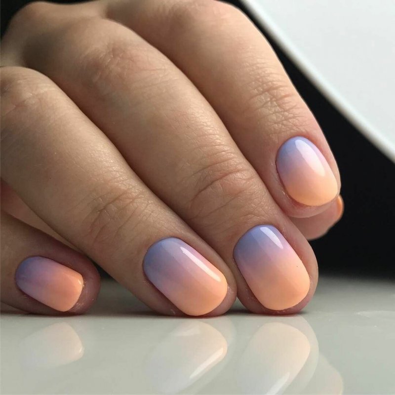 Шеллак градиент на короткие
