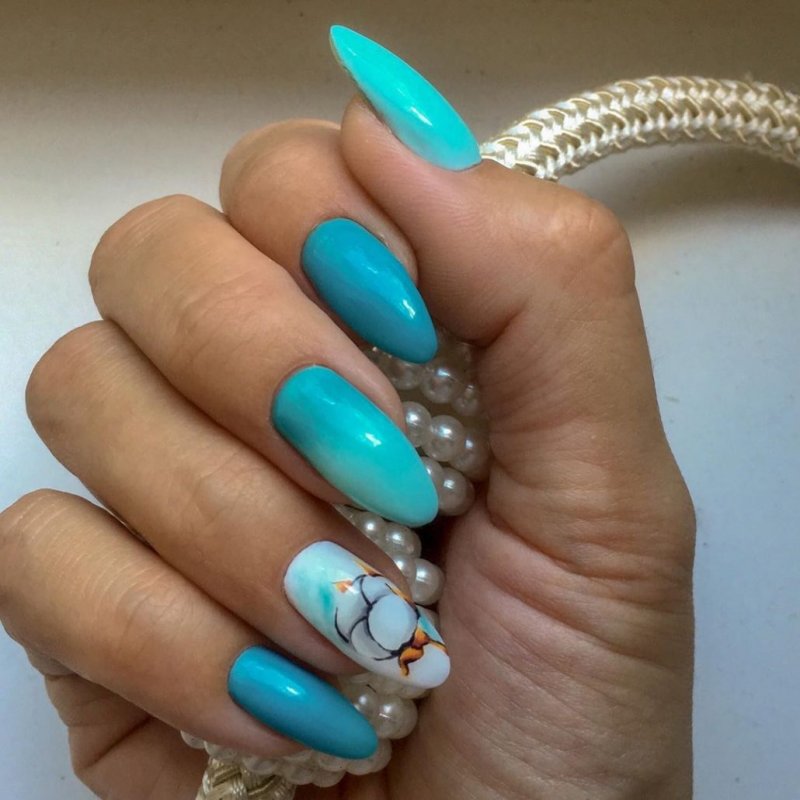 Manicure 2021 миндаль
