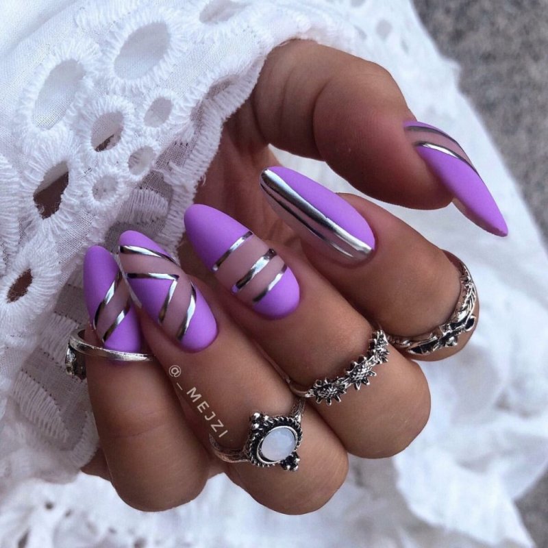 Manicure 2021 миндаль