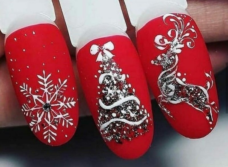 Зимние ногти