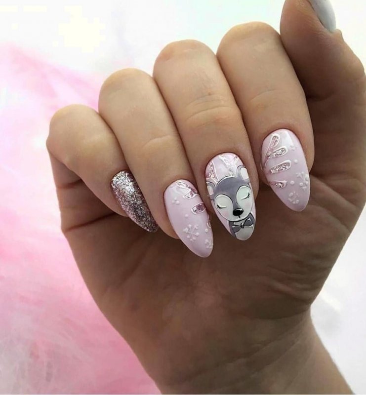 Novogodnii Manicure
