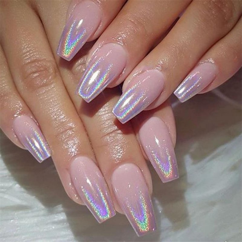 Красивые прозрачные ногти