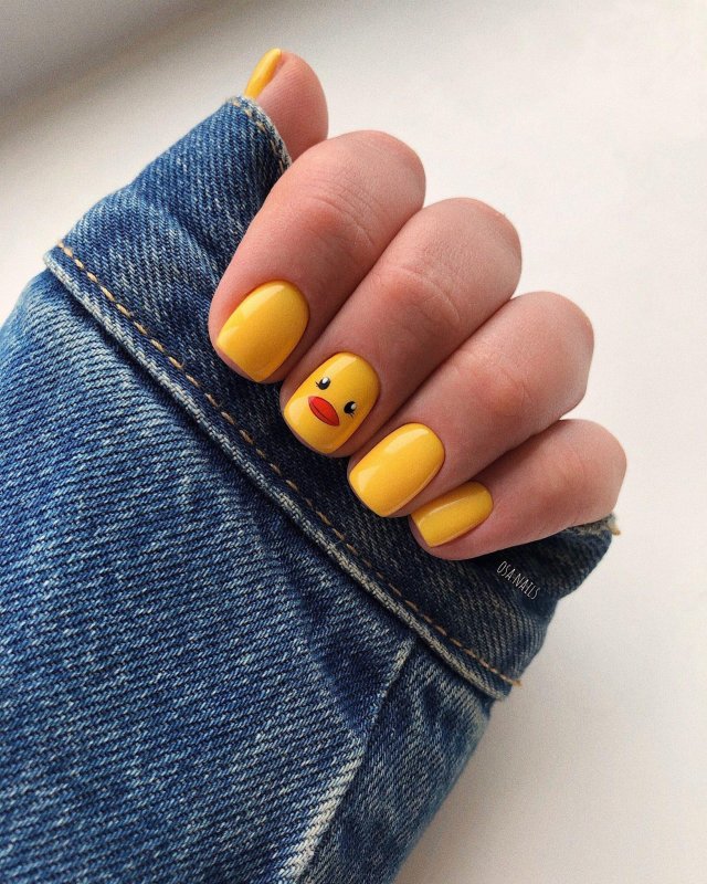 Маникюр Единорог для детей