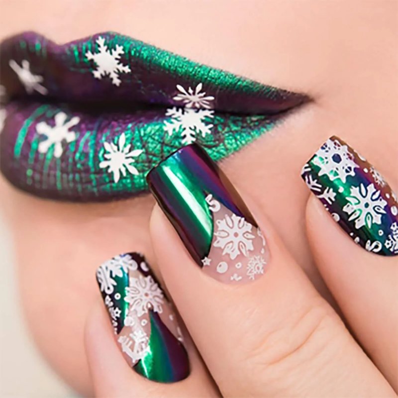 Novogodnii Manicure