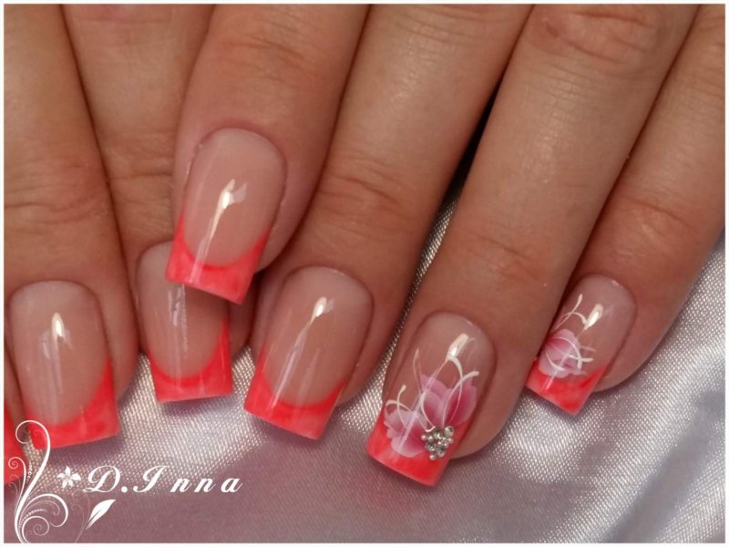 Красный френч с бантиком