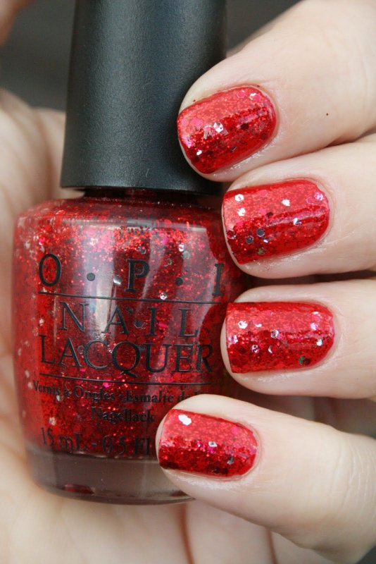 OPI лак блестки