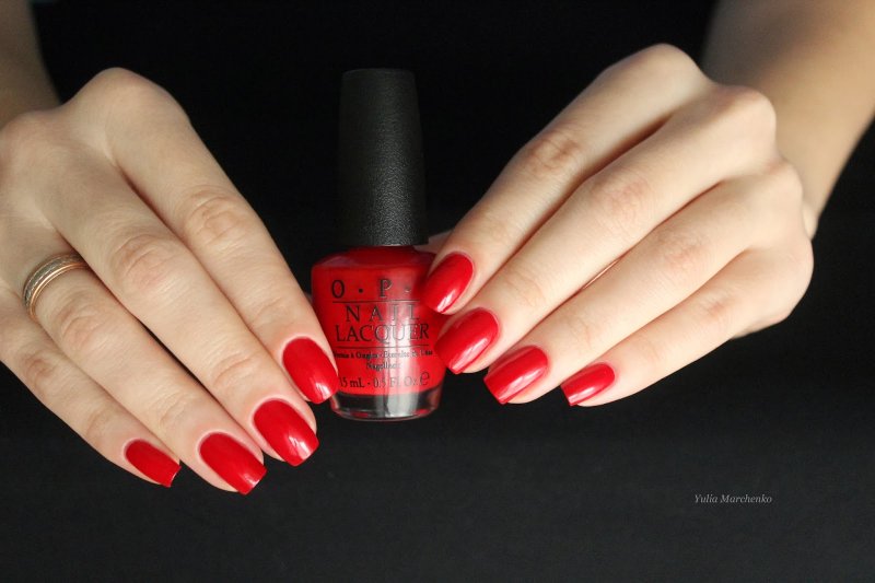 OPI, гель-лак big Apple Red