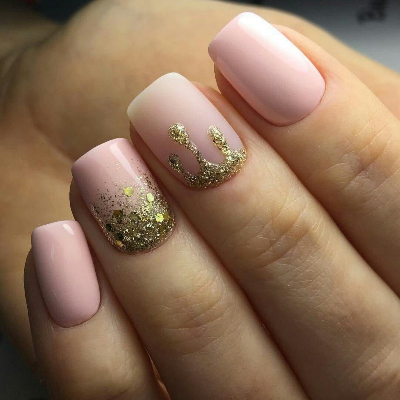 Красивые короткие ногти