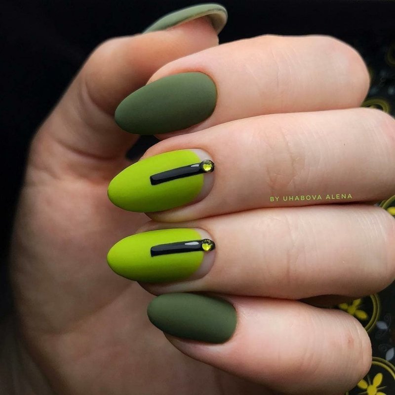 Летний маникюр на короткие