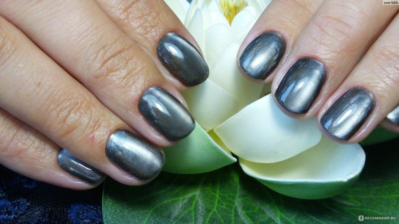 Лак 9д кошачий глаз серый