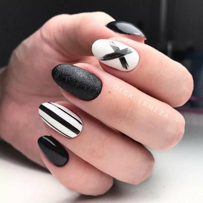 Chanel 219 Black Satin
