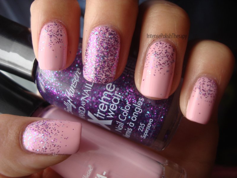 Sally Hansen с глиттером