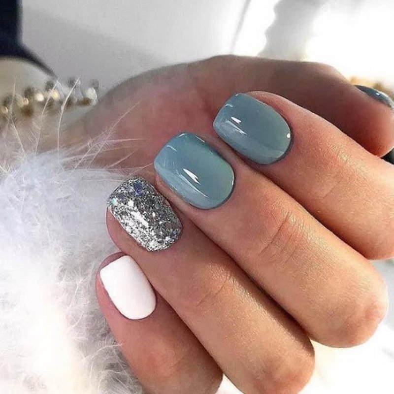 Маникюр на короткие ногти 2019