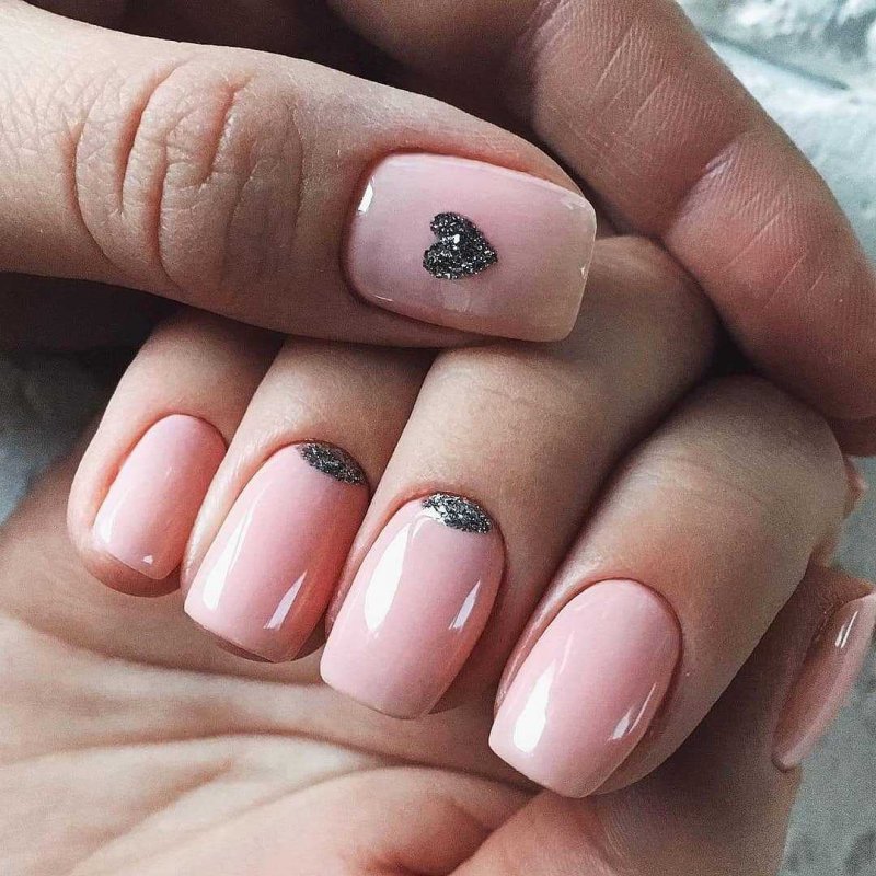 Маник в школу на короткие ногти
