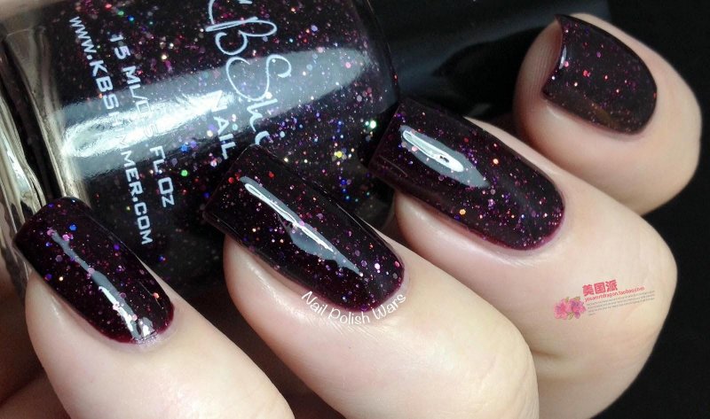 OPI лак черный
