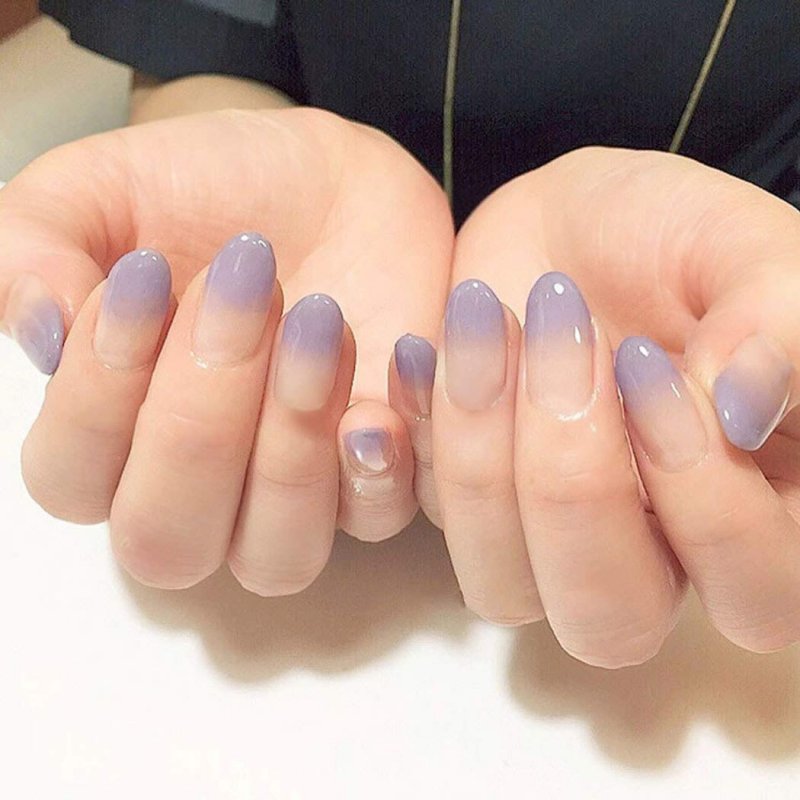 Прозрачный маникюр гель лаком