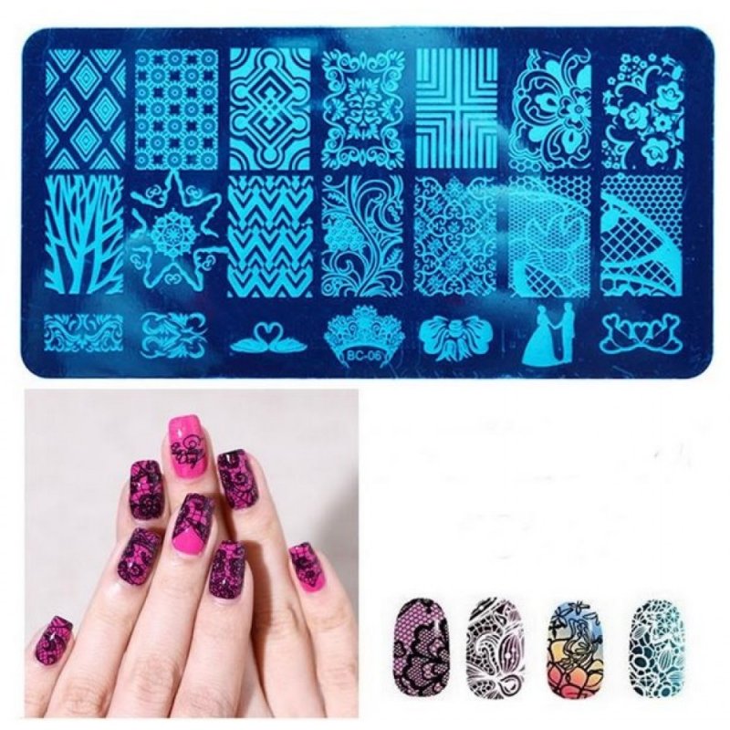 Пластина для стемпинга SUNNAIL "Art 001"