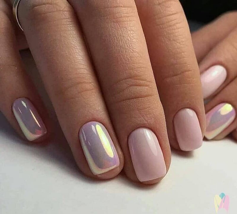 Ногти короткие