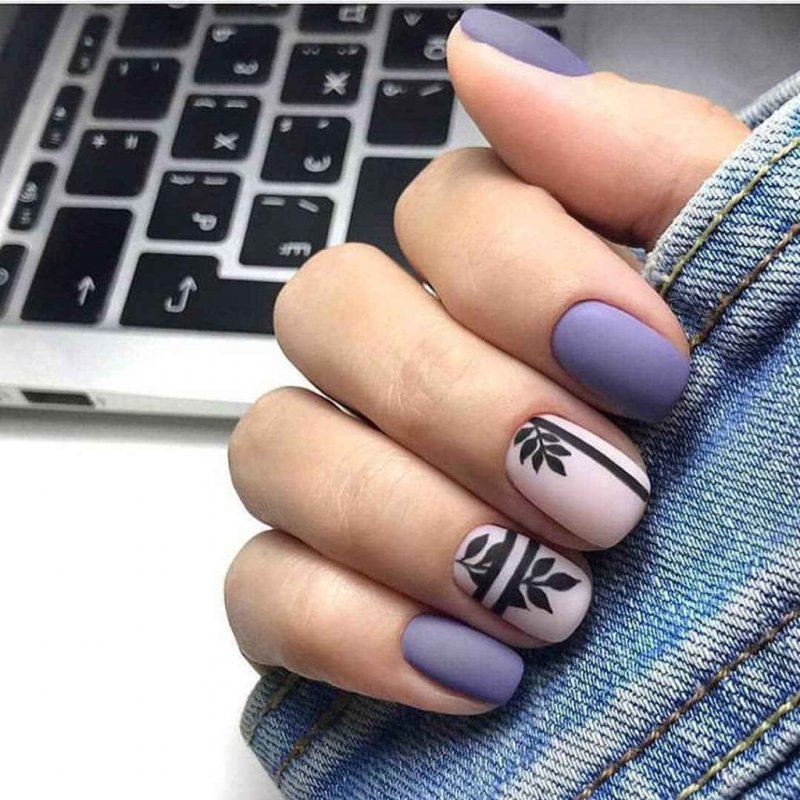 Маникюр в школу