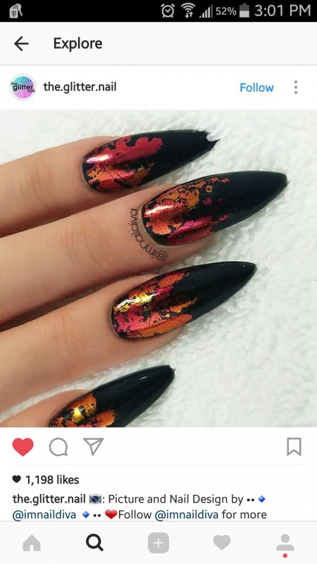Маникюр дизайн Каспер