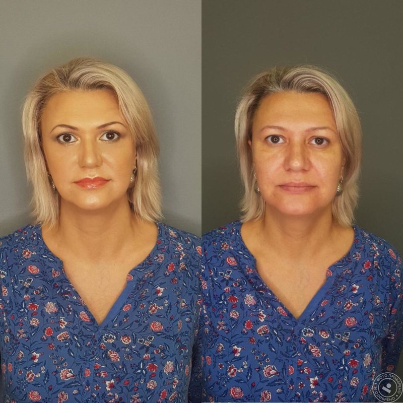 Возрастной лифтинг макияж проф