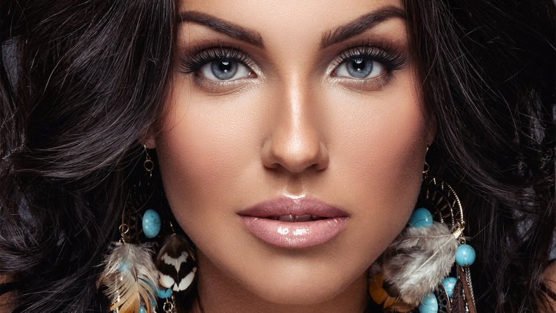 Макияж для голубоглазых