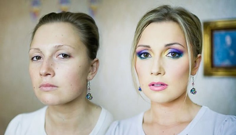 Макияж в нюдовых оттенках