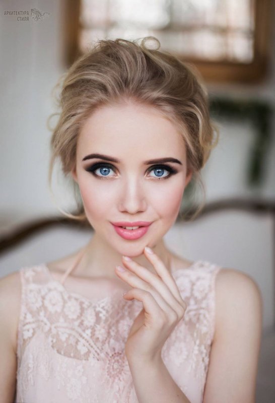Свадебный макияж нюд