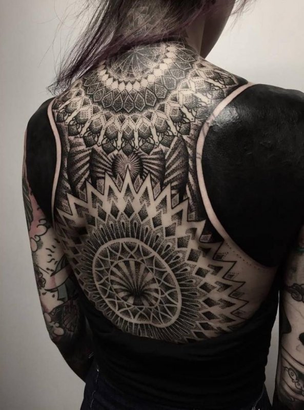 Blackwork рукав