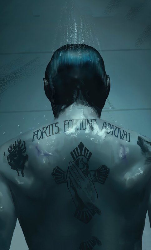 Fortes Fortuna adjuvat тату Джон уик