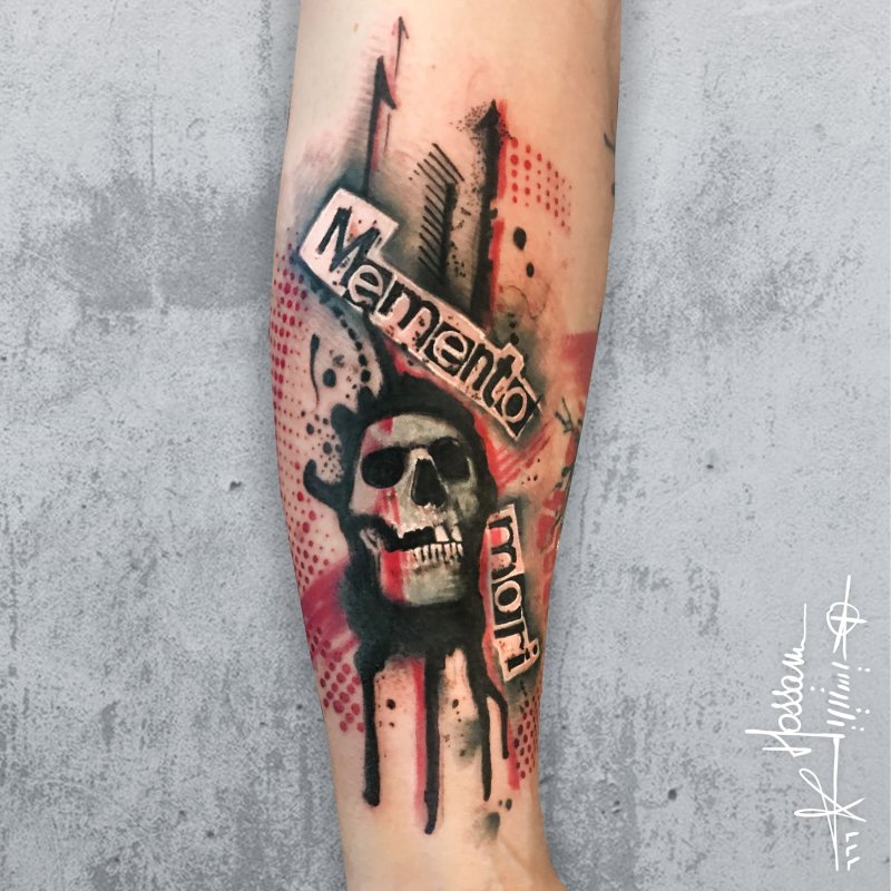 Memento Mori тату
