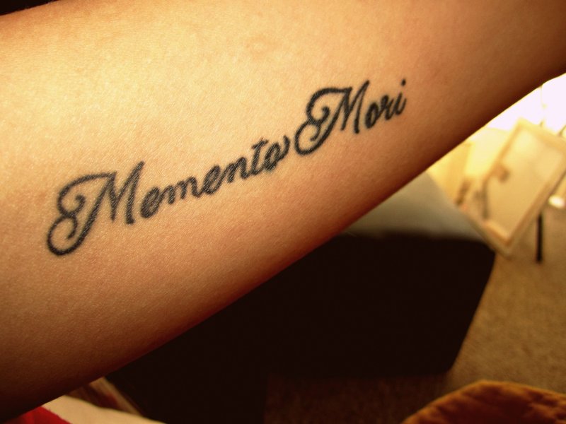 Memento Mortis тату