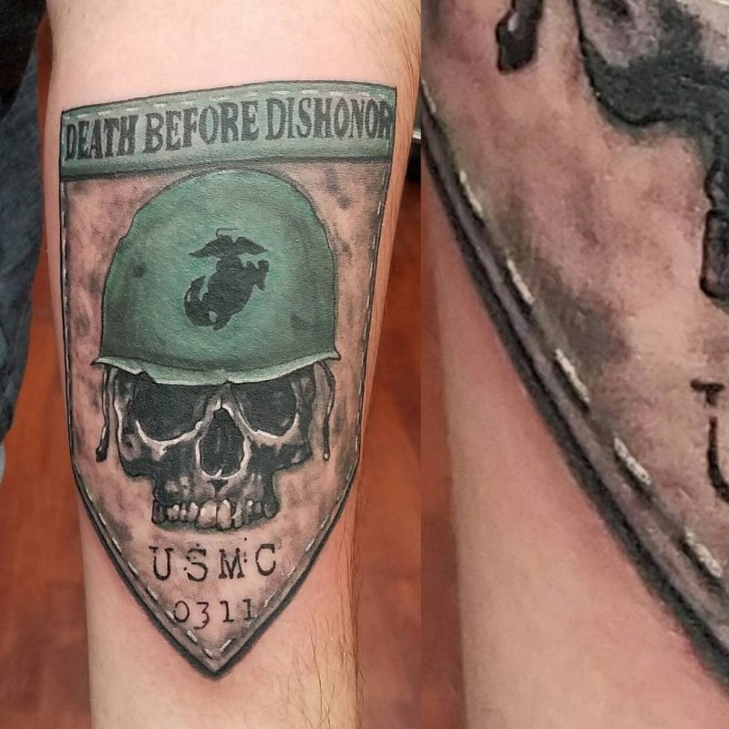 Татуировки USMC