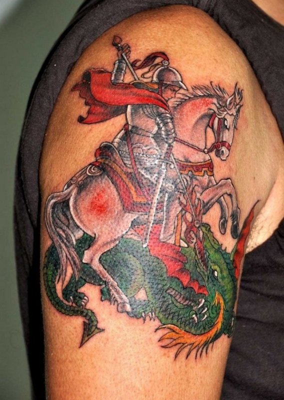Tattoo Георгий Победоносец