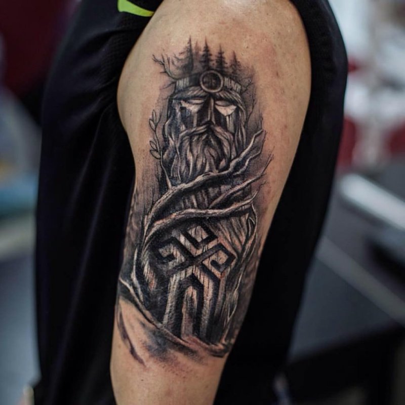 Славянские Викинги тату
