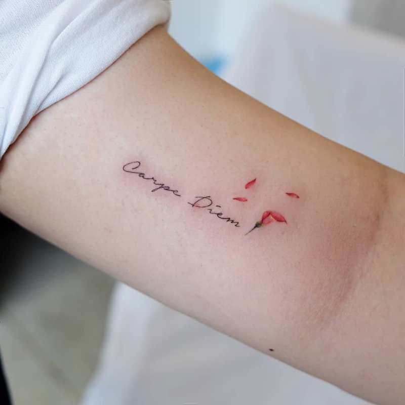 Carpe Diem тату