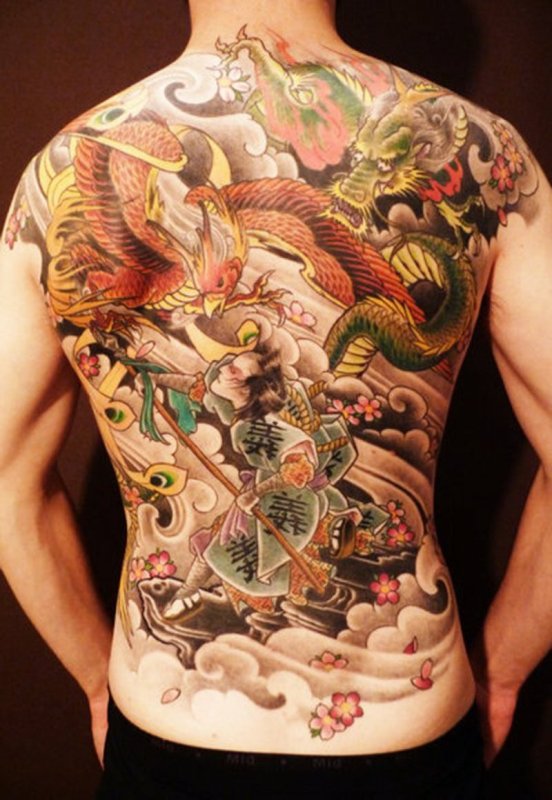 Irezumi Tattoo предплечье