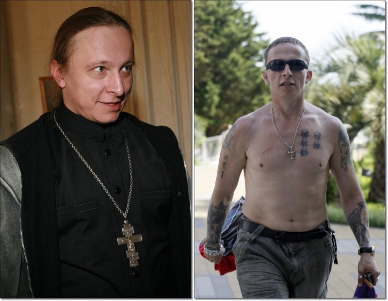 Иван Охлобыстин Татуировки