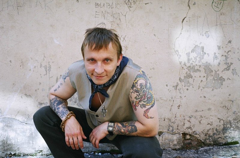 Иван Охлобыстин Татуировки