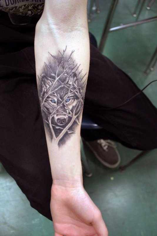 Tattoo na предплечье мужские