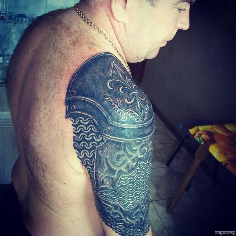 Тату Славянская Кольчуга