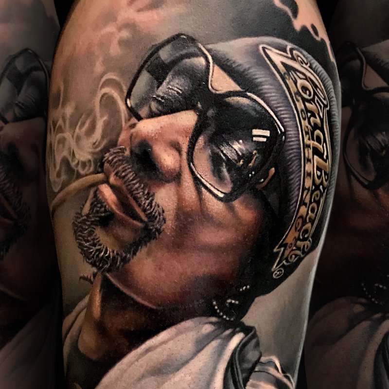 Snoop Dogg тату